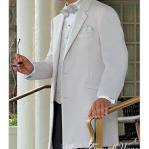 Silver Andrew Fezza Tuxedo Coat only All sizes!